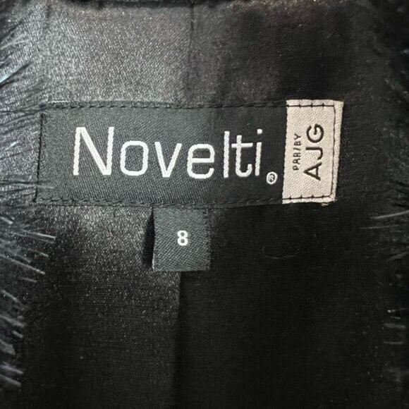 Vintage Novelti Women’s Size 8 Pennylane Jacquard Tapestry Coat Jacket Collar - Picture 8 of 15